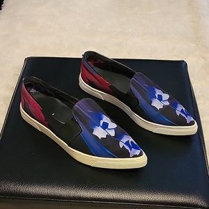 Ted Baker floral platform pointed toe sneaker